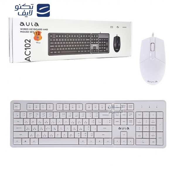 کیبورد و ماوس آئولا مدل AC105 کیبورد و ماوس آئولا مدل AC105