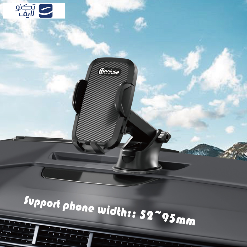 پایه نگهدارنده گوشی موبایل و تبلت بنیوس مدل BE-MH04 پایه نگهدارنده گوشی موبایل و تبلت بنیوس مدل BE-MH04