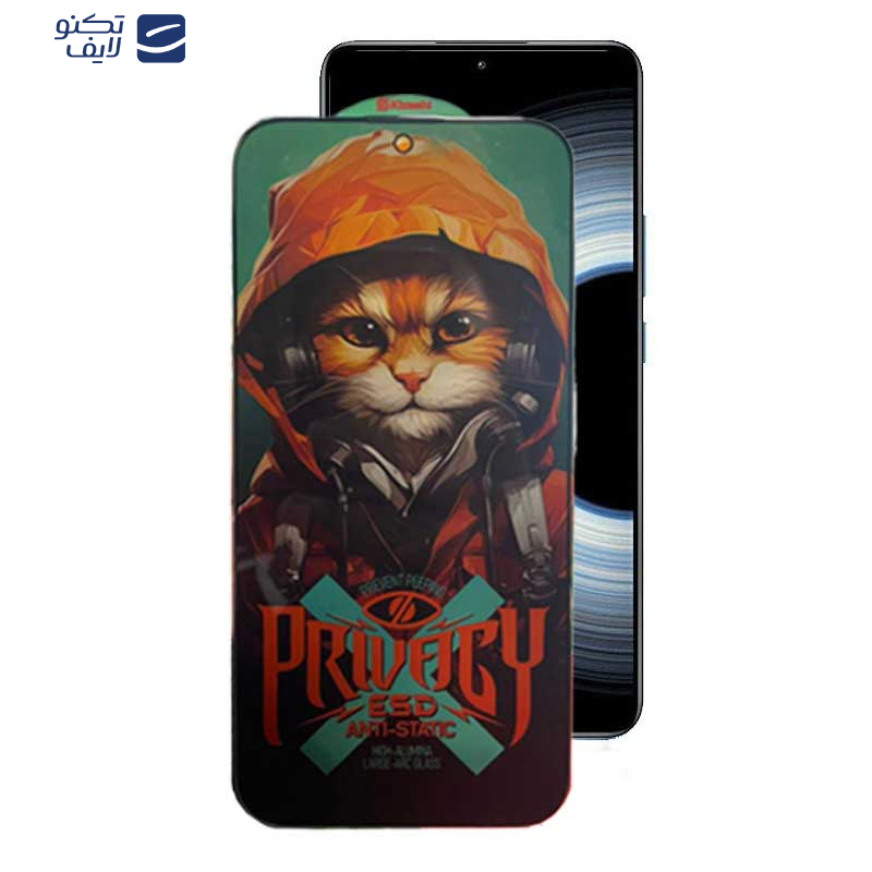 محافظ صفحه نمایش حریم شخصی اپیکوی مدل Privacy Hoodie Cat مناسب برای گوشی موبایل شیائومی Redmi K50 Ultra / K50 Gaming / K50 Pro / K50 محافظ صفحه نمایش حریم شخصی اپیکوی مدل Privacy Hoodie Cat مناسب برای گوشی موبایل شیائومی Redmi K50 Ultra / K50 Gaming / K50 Pro / K50