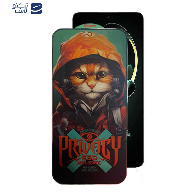 محافظ صفحه نمایش حریم شخصی اپیکوی مدل Privacy Hoodie Cat مناسب برای گوشی موبایل شیائومی Redmi K60 Ultra / K60 Pro / K60E / K60  محافظ صفحه نمایش حریم شخصی اپیکوی مدل Privacy Hoodie Cat مناسب برای گوشی موبایل شیائومی Redmi K60 Ultra / K60 Pro / K60E / K60