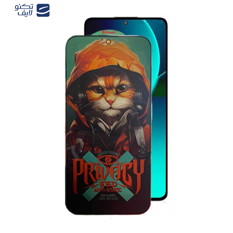 محافظ صفحه نمایش حریم شخصی اپیکوی مدل Privacy Hoodie Cat مناسب برای گوشی موبایل شیائومی 13T Pro / 13T / 12T Pro / 11T Pro / 11T /10T Lite 5g محافظ صفحه نمایش حریم شخصی اپیکوی مدل Privacy Hoodie Cat مناسب برای گوشی موبایل شیائومی 13T Pro / 13T / 12T Pro / 11T Pro / 11T /10T Lite 5g