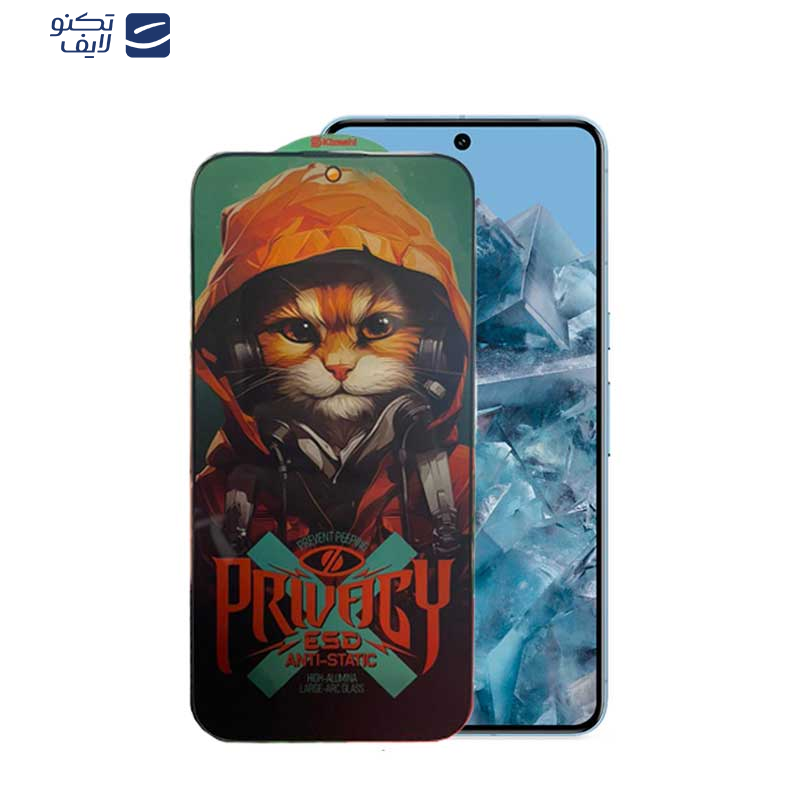 محافظ صفحه نمایش حریم شخصی اپیکوی مدل Privacy Hoodie Cat مناسب برای گوشی موبایل گوگل Pixel 9 Pro XL  محافظ صفحه نمایش حریم شخصی اپیکوی مدل Privacy Hoodie Cat مناسب برای گوشی موبایل گوگل Pixel 9 Pro XL