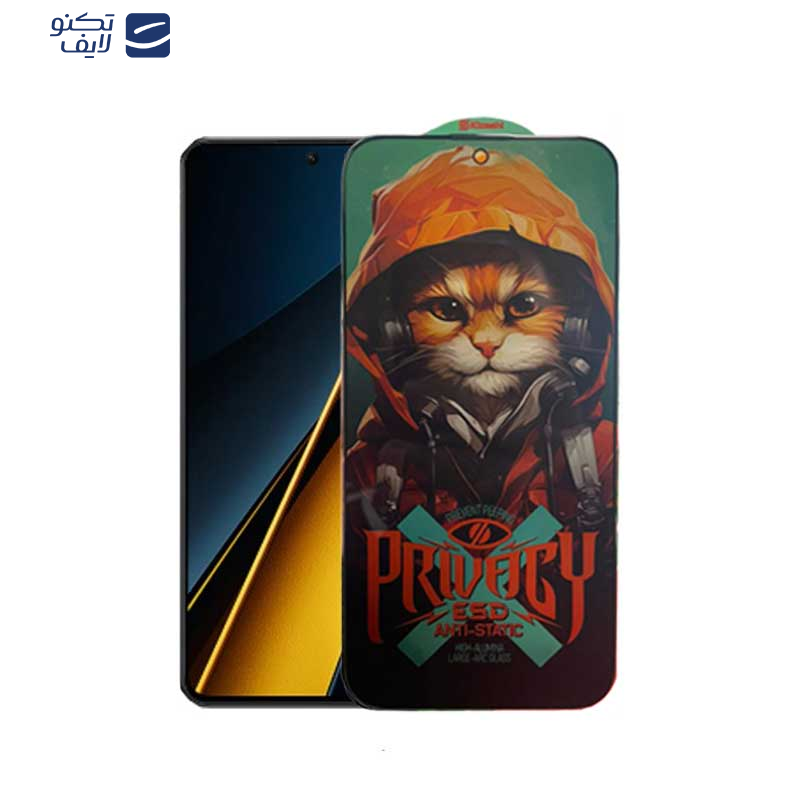 محافظ صفحه نمایش حریم شخصی اپیکوی مدل Privacy Hoodie Cat مناسب برای گوشی موبایل شیائومی Poco X6 Pro 5G/ X6 5G/ M6 Pro 4G/ X6 Neo محافظ صفحه نمایش حریم شخصی اپیکوی مدل Privacy Hoodie Cat مناسب برای گوشی موبایل شیائومی Poco X6 Pro 5G/ X6 5G/ M6 Pro 4G/ X6 Neo