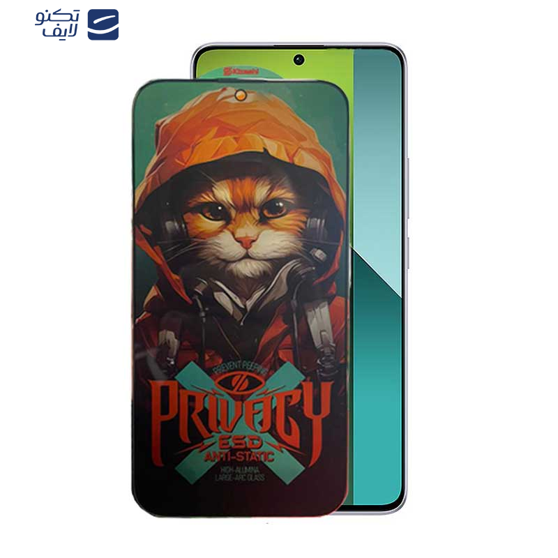 محافظ صفحه نمایش حریم شخصی اپیکوی مدل Privacy Hoodie Cat مناسب برای گوشی موبایل شیائومی Redmi Note 13 Pro 4G/5G/ Note 13 4G/5G /Note 13R Pro محافظ صفحه نمایش حریم شخصی اپیکوی مدل Privacy Hoodie Cat مناسب برای گوشی موبایل شیائومی Redmi Note 13 Pro 4G/5G/ Note 13 4G/5G /Note 13R Pro