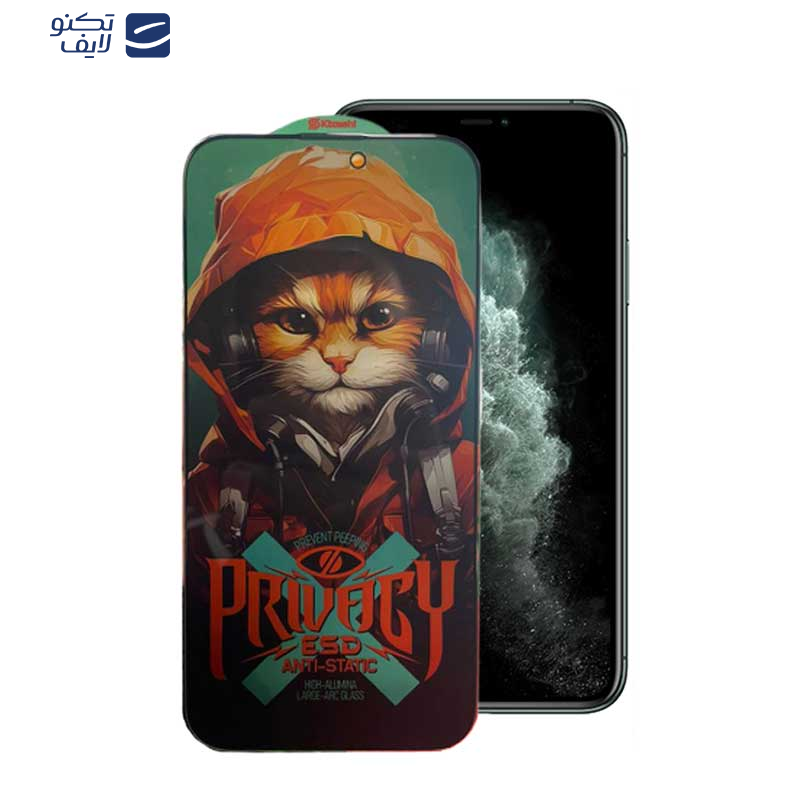 محافظ صفحه نمایش حریم شخصی اپیکوی مدل Hoodie Cat مناسب برای گوشی موبایل اپل  iPhone 11 Pro/ Xs /X محافظ صفحه نمایش حریم شخصی اپیکوی مدل Hoodie Cat مناسب برای گوشی موبایل اپل  iPhone 11 Pro/ Xs /X