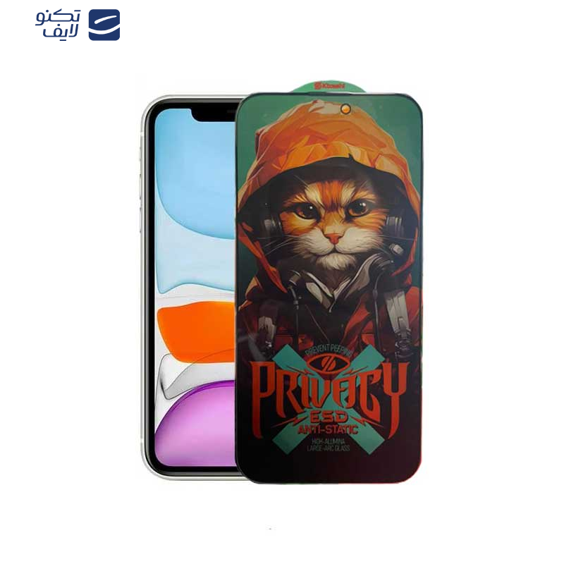 محافظ صفحه نمایش حریم شخصی اپیکوی مدل Hoodie Cat مناسب برای گوشی موبایل اپل iPhone 11/ Xr محافظ صفحه نمایش حریم شخصی اپیکوی مدل Hoodie Cat مناسب برای گوشی موبایل اپل iPhone 11/ Xr