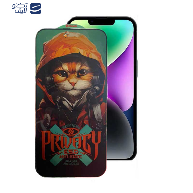 محافظ صفحه نمایش حریم شخصی اپیکوی مدل Privacy Hoodie Cat مناسب برای گوشی موبایل اپل iPhone 14 pro max/ 16 Plus /15 plus محافظ صفحه نمایش حریم شخصی اپیکوی مدل Privacy Hoodie Cat مناسب برای گوشی موبایل اپل iPhone 14 pro max/ 16 Plus /15 plus