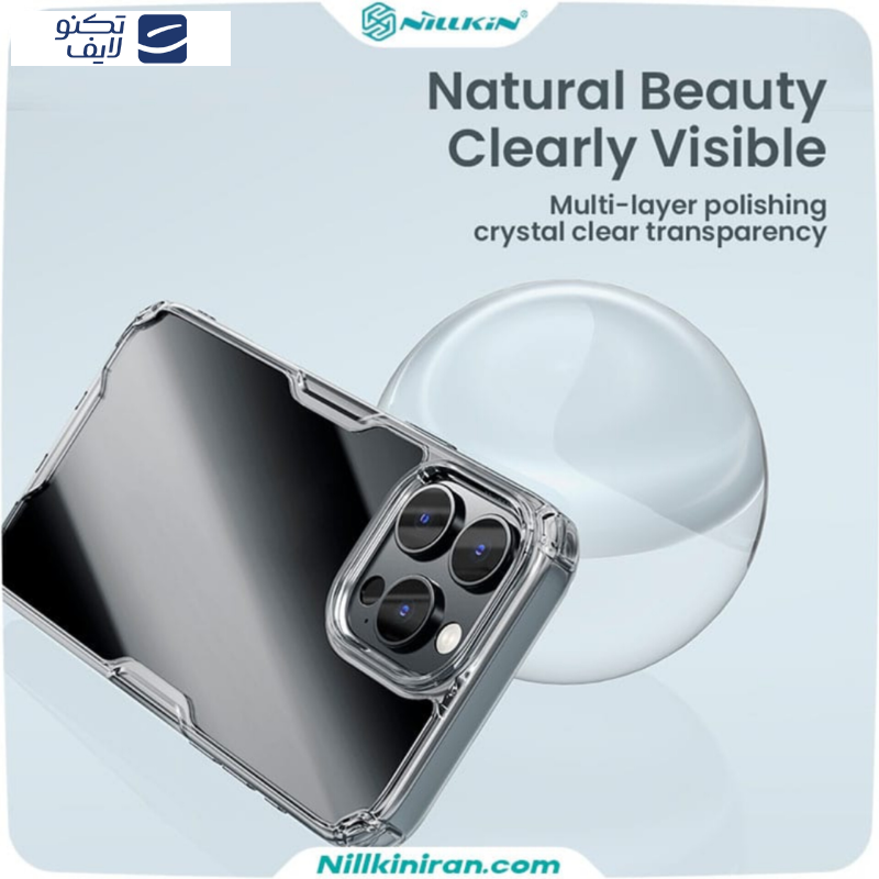 کاور نیلکین مدل Nature TPU Pro مناسب برای گوشی موبایل اپل iPhone 16 pro max کاور نیلکین مدل Nature TPU Pro مناسب برای گوشی موبایل اپل iPhone 16 pro max