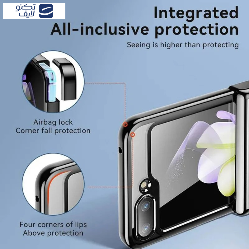 کاور اپیکوی مدل Xundd Electroplated مناسب برای گوشی موبایل سامسونگ Galaxy Z Flip 6 کاور اپیکوی مدل Xundd Electroplated مناسب برای گوشی موبایل سامسونگ Galaxy Z Flip 6