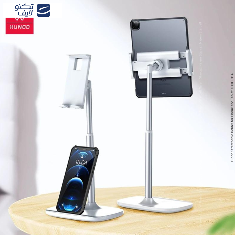 پایه نگهدارنده گوشی موبایل و تبلت ژاند مدل Stretchable Desktop Holder 014  پایه نگهدارنده گوشی موبایل و تبلت ژاند مدل Stretchable Desktop Holder 014