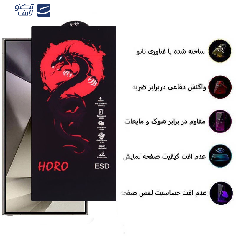 محافظ صفحه نمایش اپیکوی مدل Dragon ESD مناسب برای گوشی موبایل سامسونگ Galaxy S24 Ultra محافظ صفحه نمایش اپیکوی مدل Dragon ESD مناسب برای گوشی موبایل سامسونگ Galaxy S24 Ultra