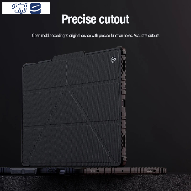 کیف کلاسوری نیلکین مدل Bumper Pro Multi-angle folding style مناسب برای تبلت سامسونگ Galaxy Tab S10 Ultra/S9 Ultra/S8 Ultra کیف کلاسوری نیلکین مدل Bumper Pro Multi-angle folding style مناسب برای تبلت سامسونگ Galaxy Tab S10 Ultra/S9 Ultra/S8 Ultra