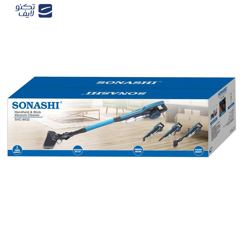 جارو شارژی سوناشی مدل SVC-9032 جارو شارژی سوناشی مدل SVC-9032