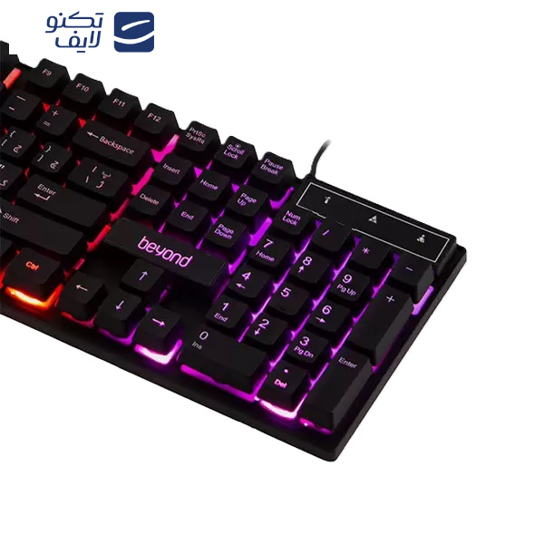 کیبورد بیاند مدل BK-7120 RGB کیبورد بیاند مدل BK-7120 RGB