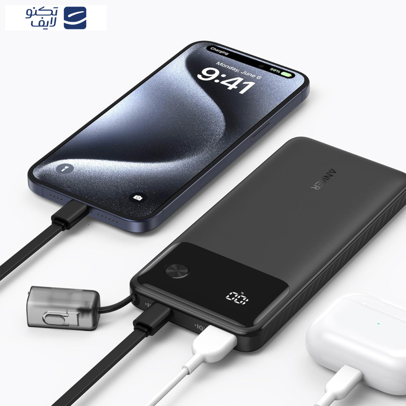 پاوربانک انکر مدل A1388 ظرفیت 10000 میلی آمپر ساعت پاوربانک انکر مدل A1388 ظرفیت 10000 میلی آمپر ساعت