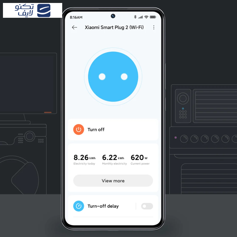 پریز هوشمند شیائومی مدل ZNCZ302KK پریز هوشمند شیائومی مدل ZNCZ302KK