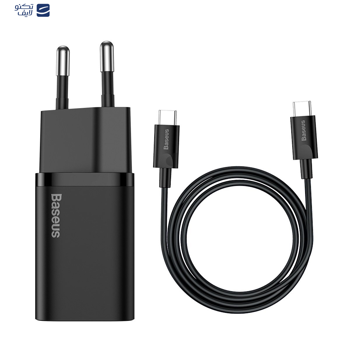 شارژر دیواری باسئوس مدل Super SI tzccsup-l01 به همراه کابل USB-C شارژر دیواری باسئوس مدل Super SI tzccsup-l01 به همراه کابل USB-C