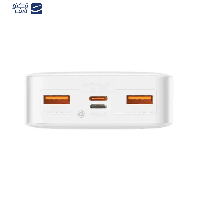 پاوربانک باسئوس مدل PPBD20K-pro-20W ظرفیت 20000 میلی آمپر ساعت پاوربانک باسئوس مدل PPBD20K-pro-20W ظرفیت 20000 میلی آمپر ساعت