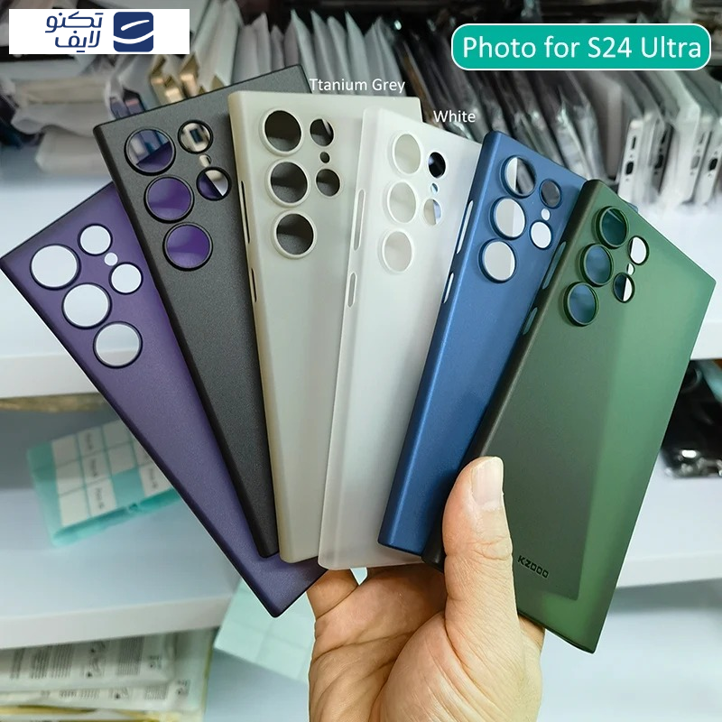 کاور کی -زد دوو مدل Air Skin مناسب برای گوشی موبایل سامسونگ Galaxy S24 Ultra کاور کی -زد دوو مدل Air Skin مناسب برای گوشی موبایل سامسونگ Galaxy S24 Ultra