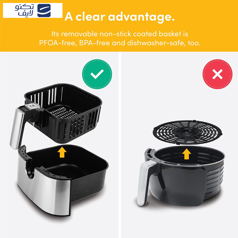 سرخ کن نوتریکوک مدل Air Fryer 2 سرخ کن نوتریکوک مدل Air Fryer 2