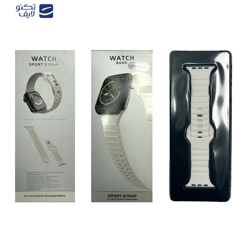 بند اپل واچ سیلیکونی استرپس مناسب اپل واچ سایز 42/44/45/49 بند اپل واچ سیلیکونی استرپس مناسب اپل واچ سایز 42/44/45/49