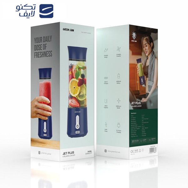 آبمیوه گیری گرین لاین مدل GNJETPLS آبمیوه گیری گرین لاین مدل GNJETPLS