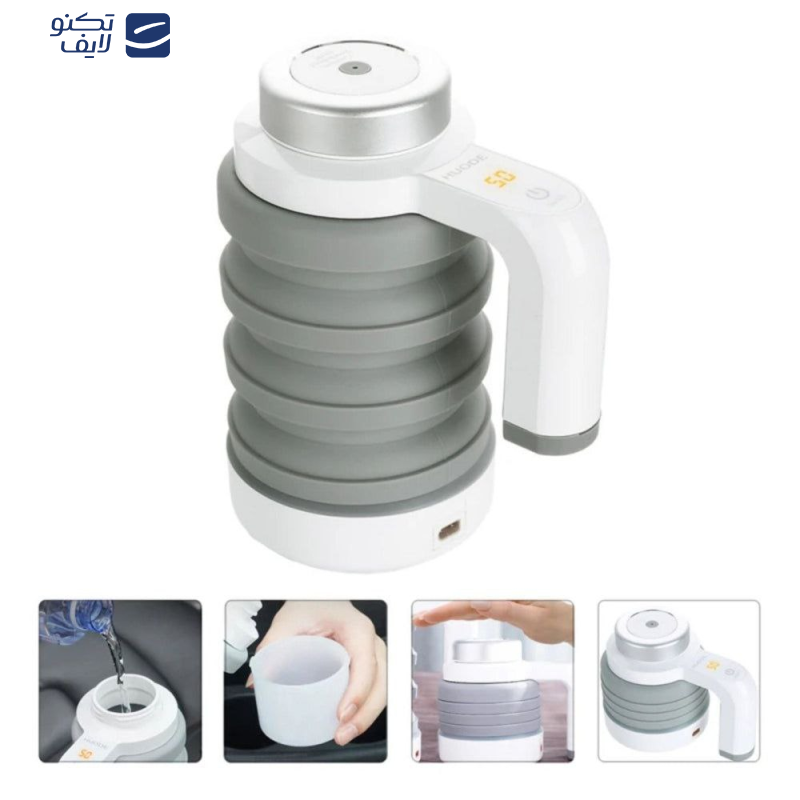 کتری فندکی گرین لاین مدل Electric Kettle GNCARFELKT کتری فندکی گرین لاین مدل Electric Kettle GNCARFELKT