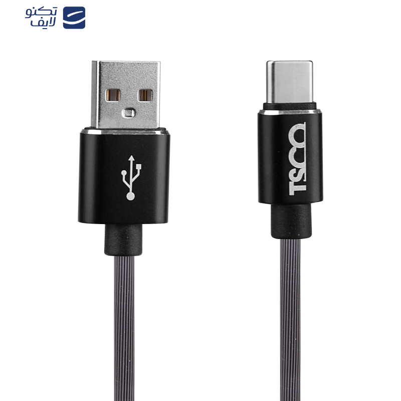 کابل تبدیل USB به USB-C تسکو مدل TC C169 طول 1 متر کابل تبدیل USB به USB-C تسکو مدل TC C169 طول 1 متر