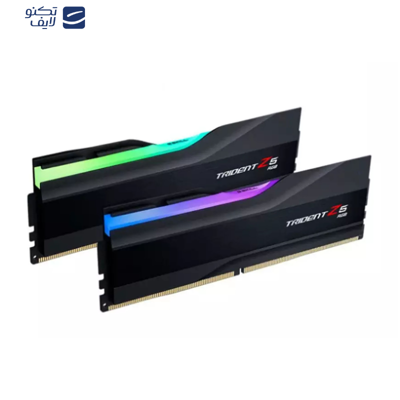 رم دسکتاپ DDR5 دوکاناله 6000 مگاهرتز CL36 جی اسکیل مدل TRIDENT Z5 RGB Black ظرفیت 64 گیگابایت رم دسکتاپ DDR5 دوکاناله 6000 مگاهرتز CL36 جی اسکیل مدل TRIDENT Z5 RGB Black ظرفیت 64 گیگابایت