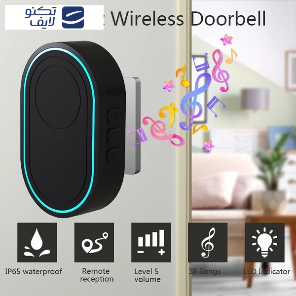 زنگ بی سیم هوشمند درب مدل Smart a 11  زنگ بی سیم هوشمند درب مدل Smart a 11