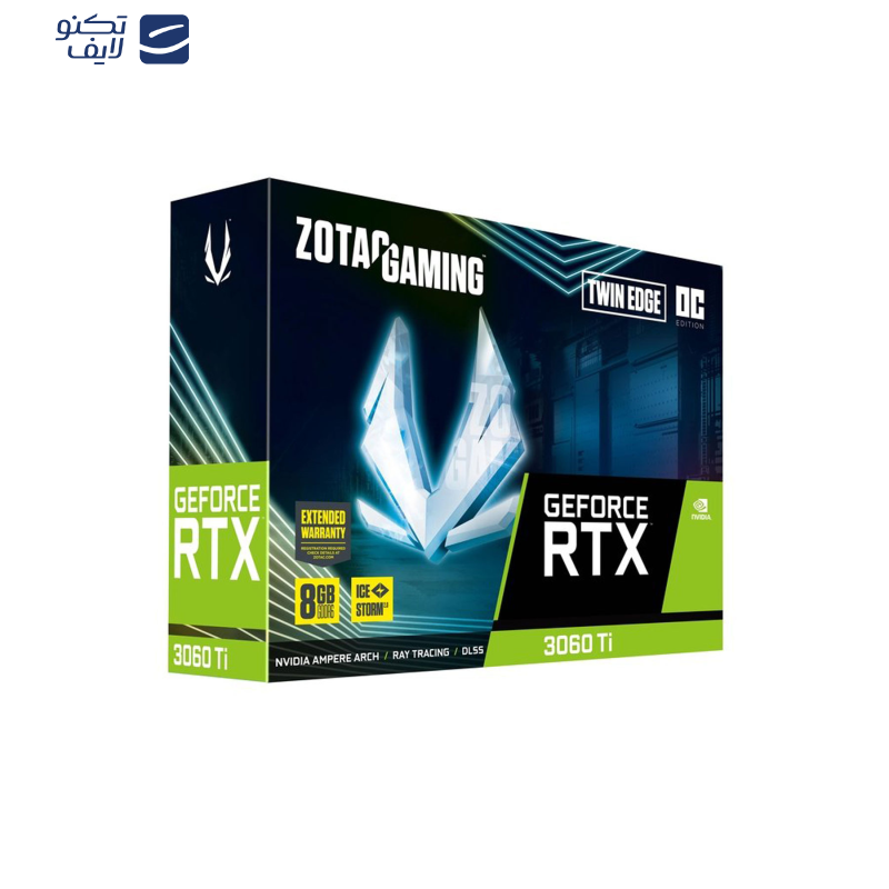 کارت گرافیک زوتک مدل GAMING GeForce RTX 3060 Ti Twin Edge OC LHR کارت گرافیک زوتک مدل GAMING GeForce RTX 3060 Ti Twin Edge OC LHR