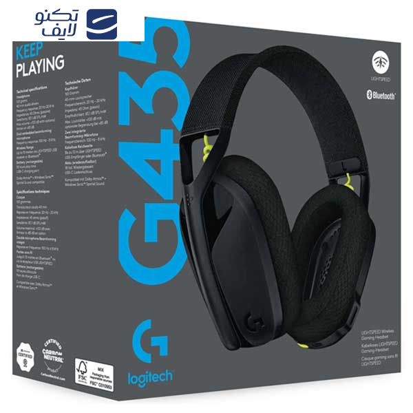 هدست مخصوص بازی لاجیتک مدل G435 هدست مخصوص بازی لاجیتک مدل G435