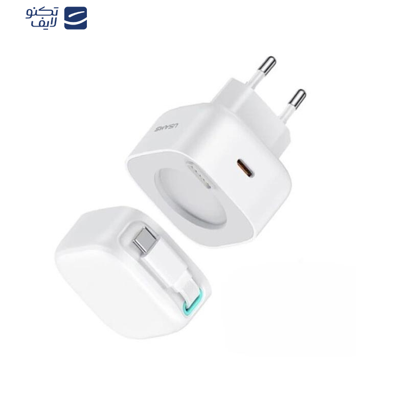 شارژر دیواری 35 وات یوسمز مدل CC202 به همراه کابل USB-C شارژر دیواری 35 وات یوسمز مدل CC202 به همراه کابل USB-C