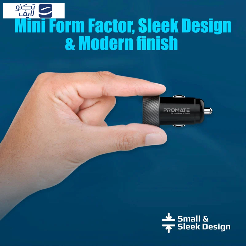 شارژر فندکی ۳۳ وات پرومیت مدل DRIVEGEAR-PD33 شارژر فندکی ۳۳ وات پرومیت مدل DRIVEGEAR-PD33