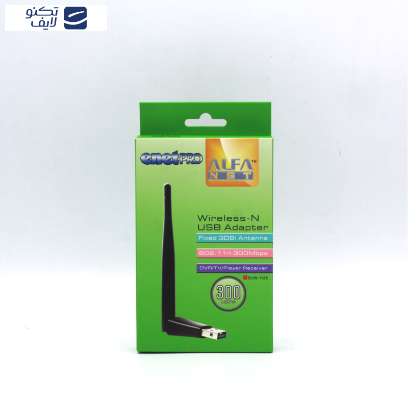 کارت شبکه USB بی سیم ای نت مدل EnetPro-W135 کارت شبکه USB بی سیم ای نت مدل EnetPro-W135
