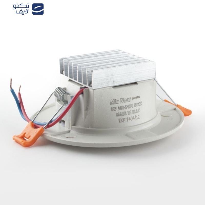 هالوژن 9 وات نیک نور پارسیان مدل 1001 مجموعه 10 عددی هالوژن 9 وات نیک نور پارسیان مدل 1001 مجموعه 10 عددی