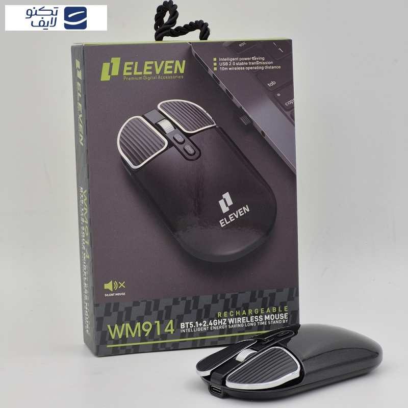 ماوس بی سیم سایلنت ایلون مدل WM914 ماوس بی سیم سایلنت ایلون مدل WM914