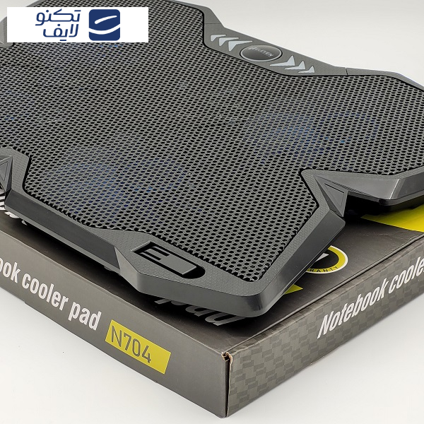 پایه خنک کننده  لپ تاپ ایلون مدل N704 پایه خنک کننده  لپ تاپ ایلون مدل N704