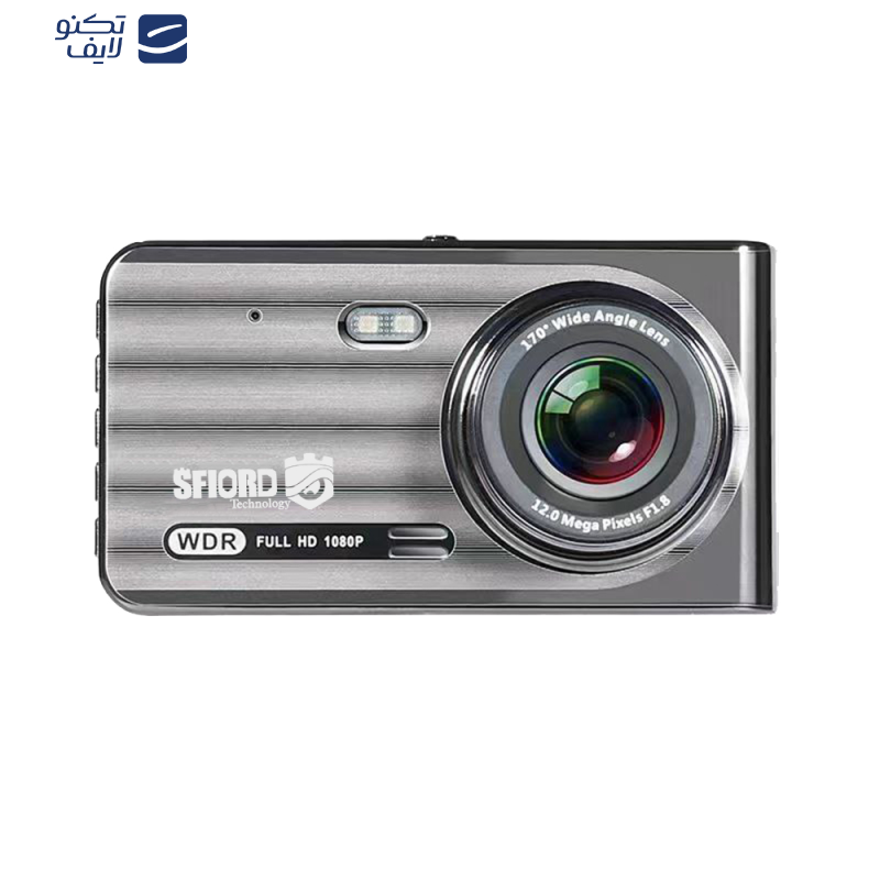 دوربین ثبت وقایع خودرو اسفیورد مدل D300 به همراه دوربین عقب  دوربین ثبت وقایع خودرو اسفیورد مدل D300 به همراه دوربین عقب