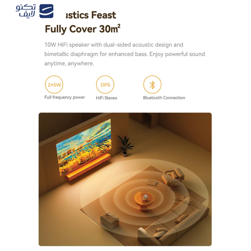 ویدئو پروژکتور مدل Dali 1 ویدئو پروژکتور مدل Dali 1