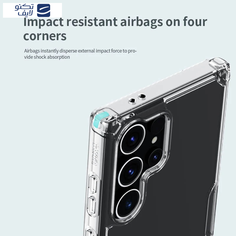 کاور نیلکین مدل Nature TPU Pro مناسب برای گوشی موبایل سامسونگ Galaxy S25 Ultra کاور نیلکین مدل Nature TPU Pro مناسب برای گوشی موبایل سامسونگ Galaxy S25 Ultra