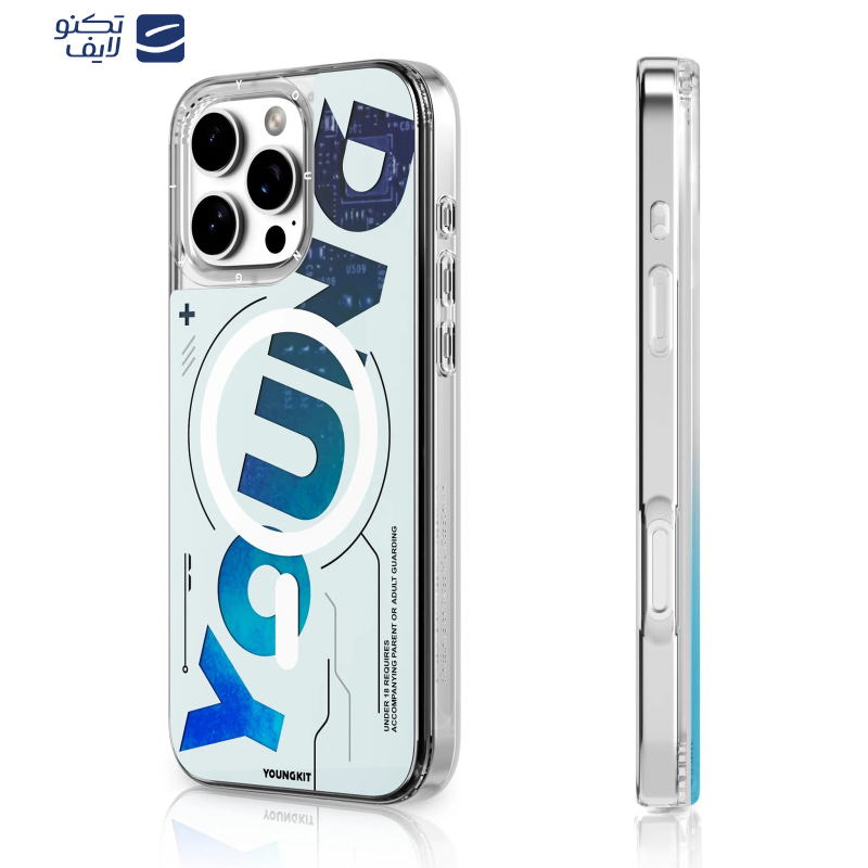 کاور یانگ کیت مدل Futuristic Magsafe 002 مناسب برای گوشی موبایل اپل iPhone 16 Pro Max  کاور یانگ کیت مدل Futuristic Magsafe 002 مناسب برای گوشی موبایل اپل iPhone 16 Pro Max