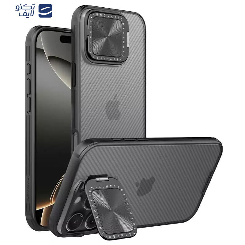 کاور نیلکین مدل Camshield Prop Clear مناسب برای گوشی موبایل اپل iPhone 16 Pro  کاور نیلکین مدل Camshield Prop Clear مناسب برای گوشی موبایل اپل iPhone 16 Pro