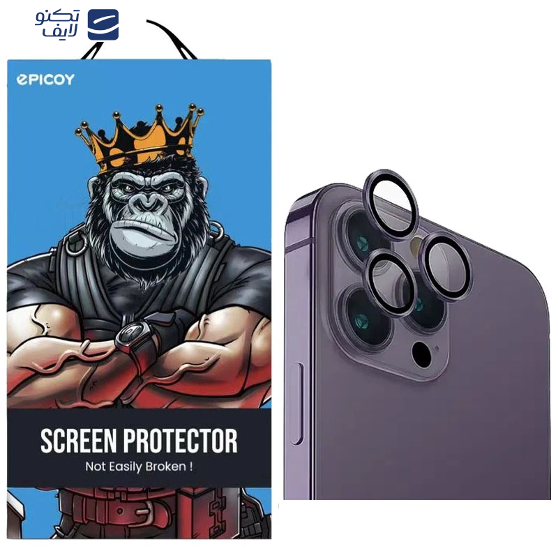 محافظ لنز دوربین اپیکوی مدل Chelipa مناسب برای گوشی موبایل اپل iPhone 14 Pro Max / 14 Pro  محافظ لنز دوربین اپیکوی مدل Chelipa مناسب برای گوشی موبایل اپل iPhone 14 Pro Max / 14 Pro