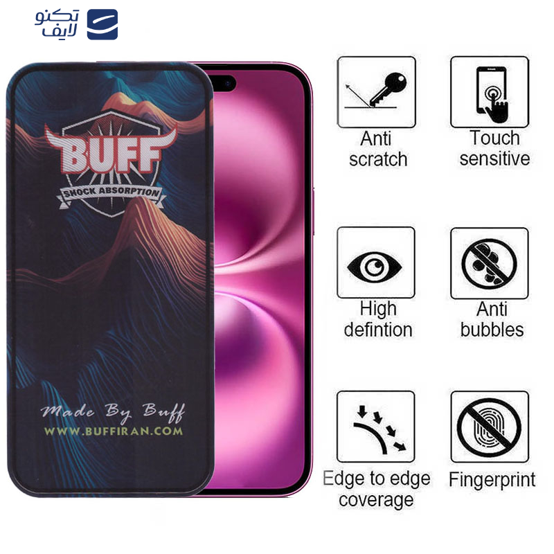 محافظ صفحه نمایش 5D بوف مدل Mountain-G مناسب برای گوشی موبایل اپل iPhone 16 Plus محافظ صفحه نمایش 5D بوف مدل Mountain-G مناسب برای گوشی موبایل اپل iPhone 16 Plus