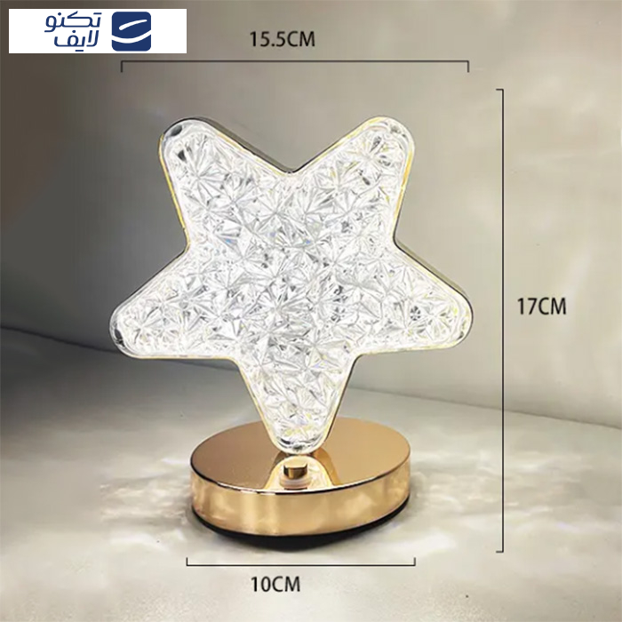 آباژور رومیزی مدل ستاره ای کد 1212 آباژور رومیزی مدل ستاره ای کد 1212