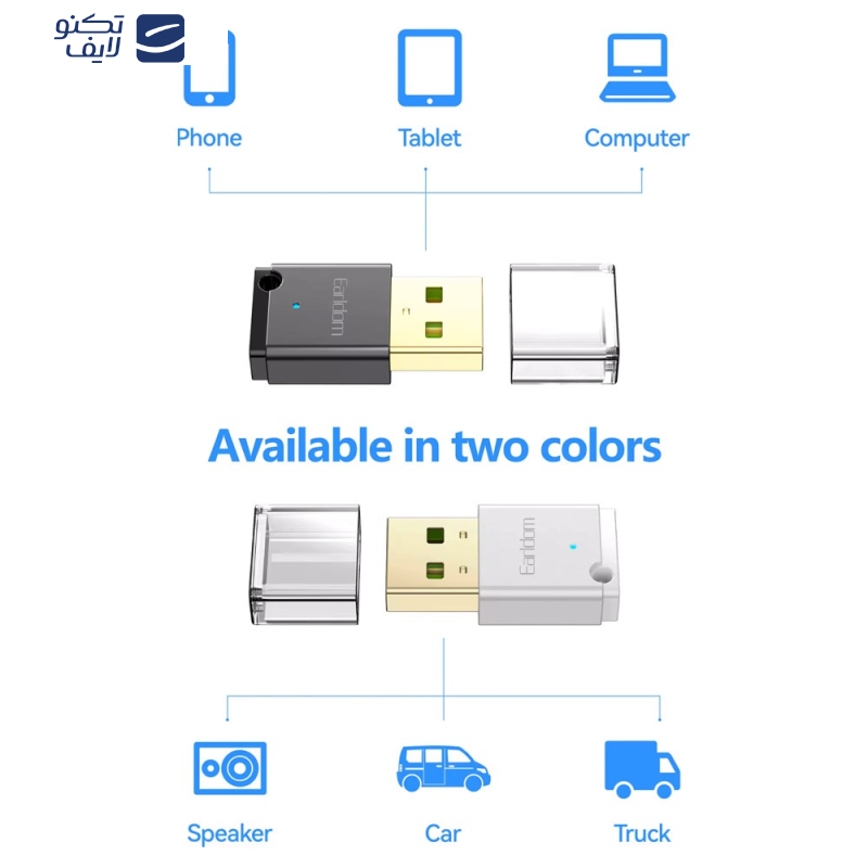 دانگل بلوتوث ارلدام مدلbr08