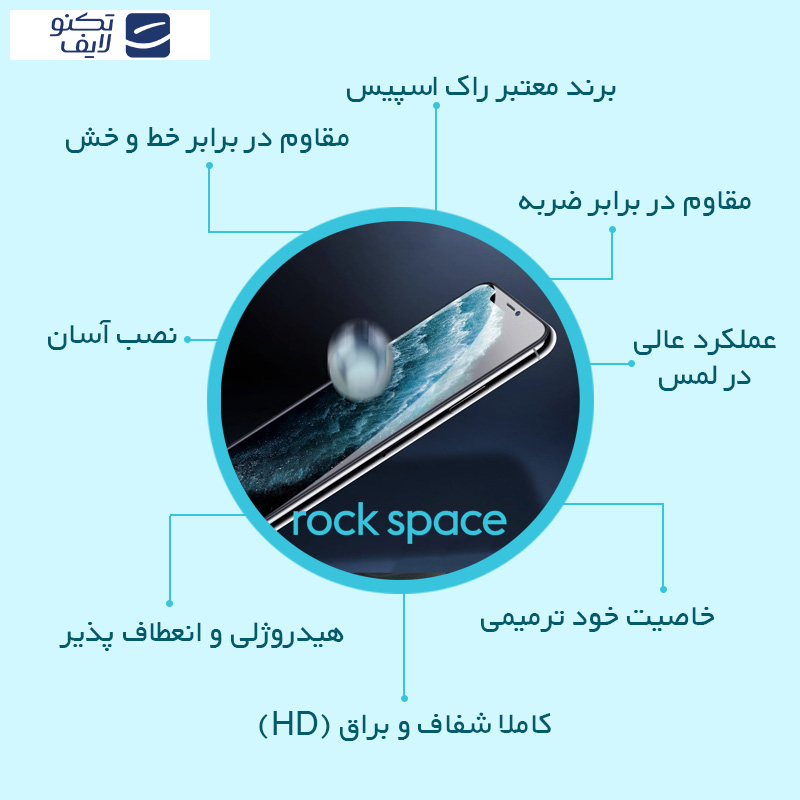 محافظ صفحه نمایش شفاف راک اسپیس مدل Resistant مناسب برای گوشی موبایل شیائومی 14T به همراه محافظ پشت گوشی   محافظ صفحه نمایش شفاف راک اسپیس مدل Resistant مناسب برای گوشی موبایل شیائومی 14T به همراه محافظ پشت گوشی