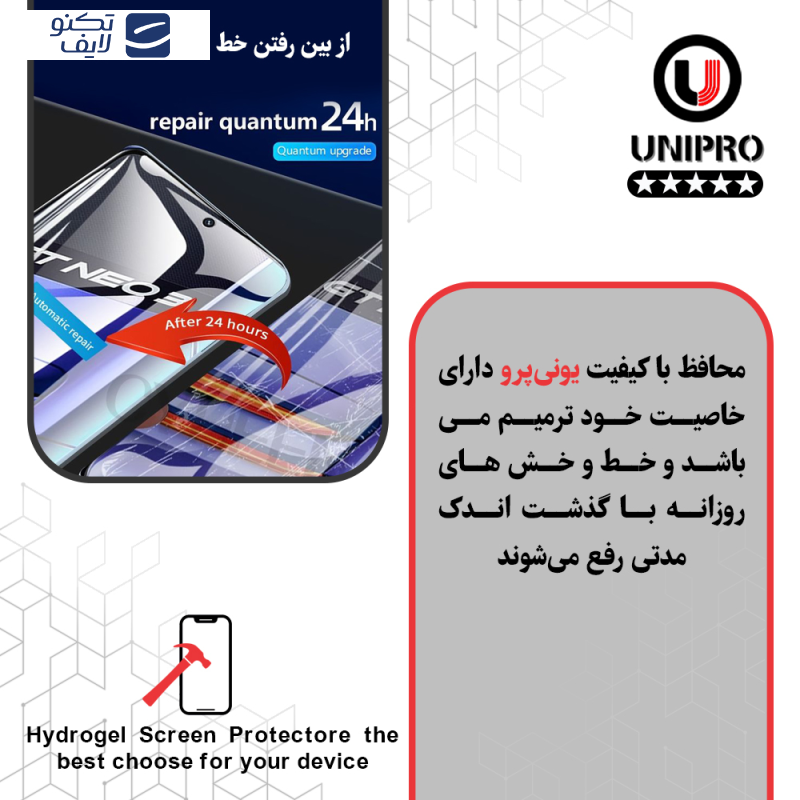 محافظ صفحه نمایش حریم شخصی یونی پرو مدل 5 Star مناسب برای گوشی موبایل اپل  iPhone 16 محافظ صفحه نمایش حریم شخصی یونی پرو مدل 5 Star مناسب برای گوشی موبایل اپل  iPhone 16