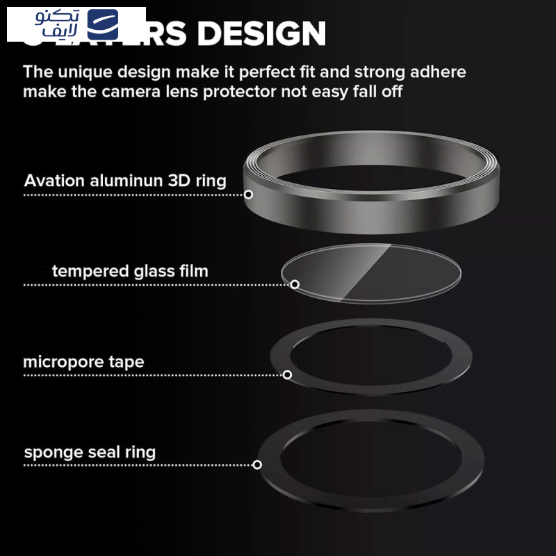 محافظ لنز دوربین انتک مدل Metal مناسب برای گوشی موبایل اپل Iphone 16 Pro / 16 Pro Max محافظ لنز دوربین انتک مدل Metal مناسب برای گوشی موبایل اپل Iphone 16 Pro / 16 Pro Max